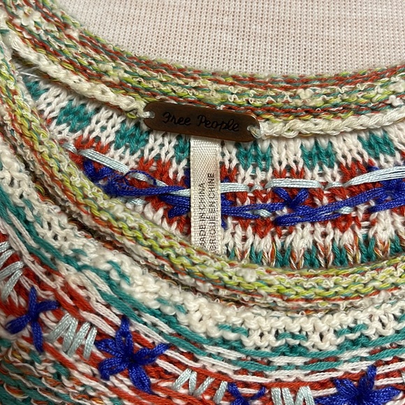 Free People knit swing top. Size XS - Picture 5 of 6